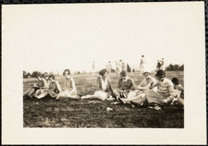 Junior - senior picnic - May, 1926