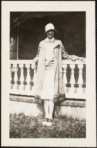 Gladys Talmage, Pine Manor, Wellesley, Mass. Spring 1926