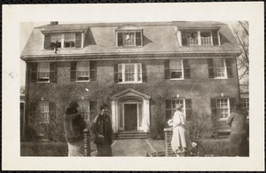 Wheeler House, Pine Manor, Wellesley, Mass. Spring 1926