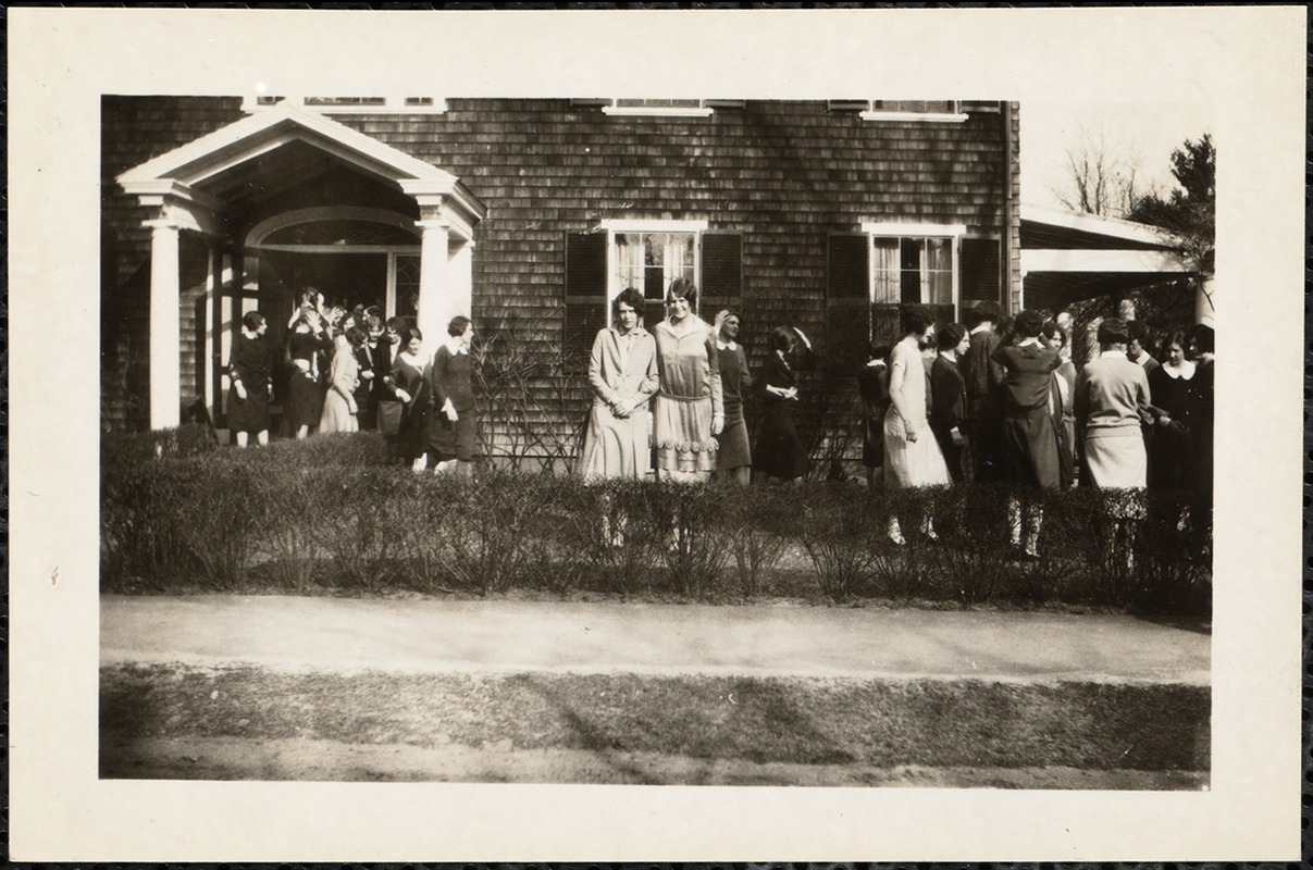 Pine Manor, Wellesley, Mass. Spring 1926