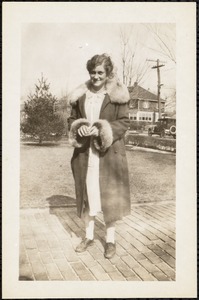 Ruth Seering[?], Pine Manor, Wellesley, Mass. Spring 1926