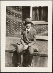 Rebecca Gardner, Pine Manor, Wellesley, Mass. Spring 1926