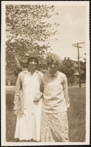Betsy Gilmer, Dotty Wolher, Pine Manor, Wellesley, Mass. June 1926