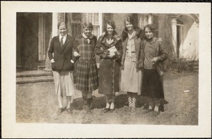 Pine Manor, Wellesley, Mass. Spring 1926