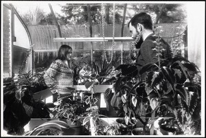 Photos taken in the Ballantine Greenhouse. Winter 1970