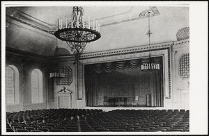 Auditorium, Bardwell, Pine Manor, Wellesley
