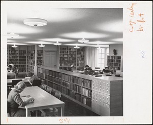 Reading room: Alumnae Library