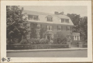 Wheeler House - from west