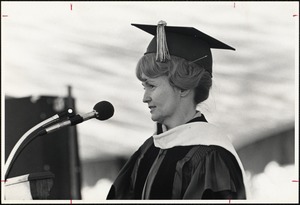 Margaret Heckler. Comm. '73