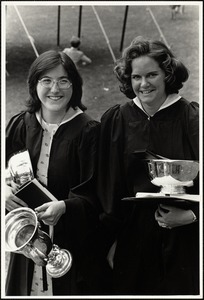 Pres. Cup. Sass[?] Groton & Debbie Tribley, commencement 5/25
