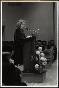 Gloria Schaffer, comm. speaker '79