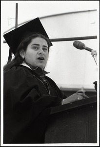 Commencement 1980. Cindy Whitehead
