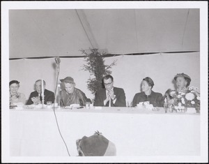 Inauguration of President Frederick Carlos Ferry Jr., 1956