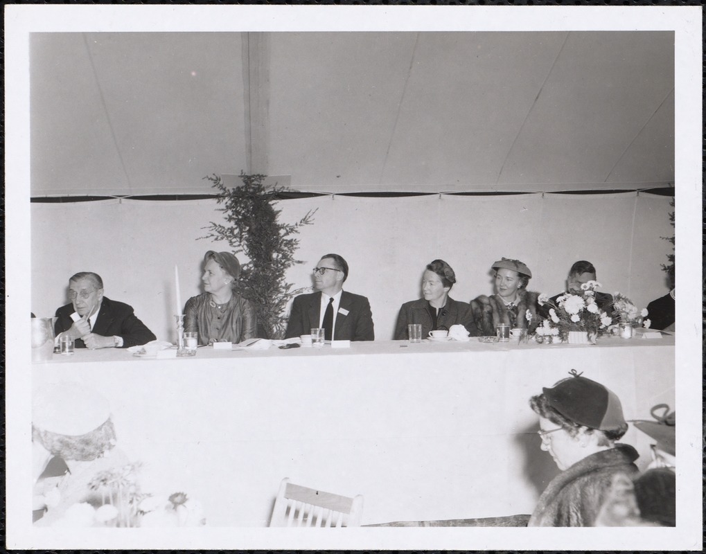 Inauguration of President Frederick Carlos Ferry Jr., 1956