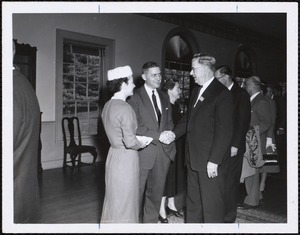 Inauguration of President Frederick Carlos Ferry Jr., 1956