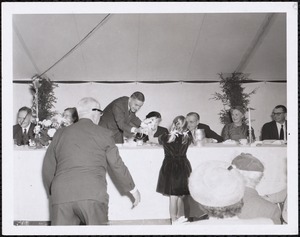 Inauguration of President Frederick Carlos Ferry Jr., 1956