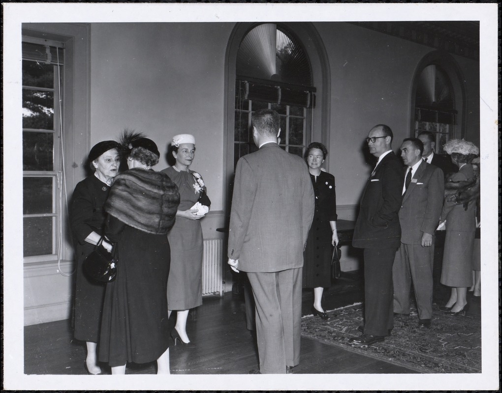 Inauguration of President Frederick Carlos Ferry Jr., 1956