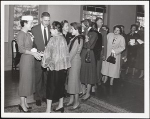 Receiving line, inauguration of Pres. Ferry