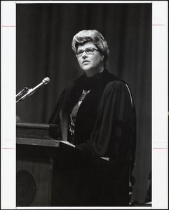 Lucy Wilson Benson, speaker at RA inaug.