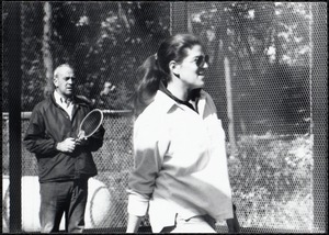 Paddle tennis, Parents Weekend, fall 81