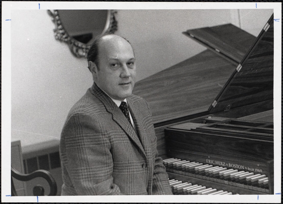 David Hicks, music dept. chair Digital Commonwealth