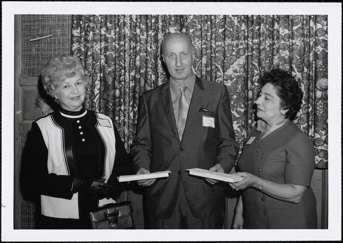 Jerry Krumm, local representative of the Sears-Roebuck Foundation ...