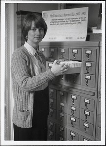 Linda Demmers, librarian