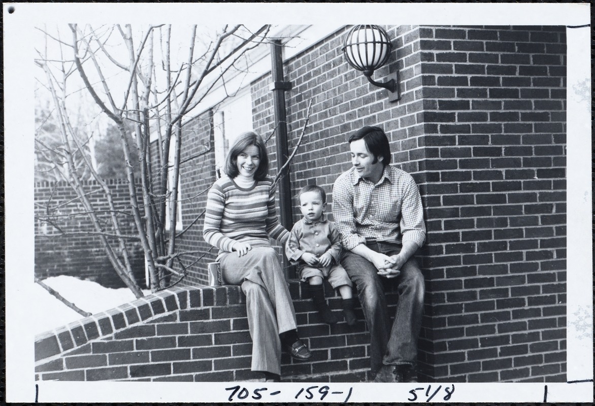 Peggy Cain and husband and son