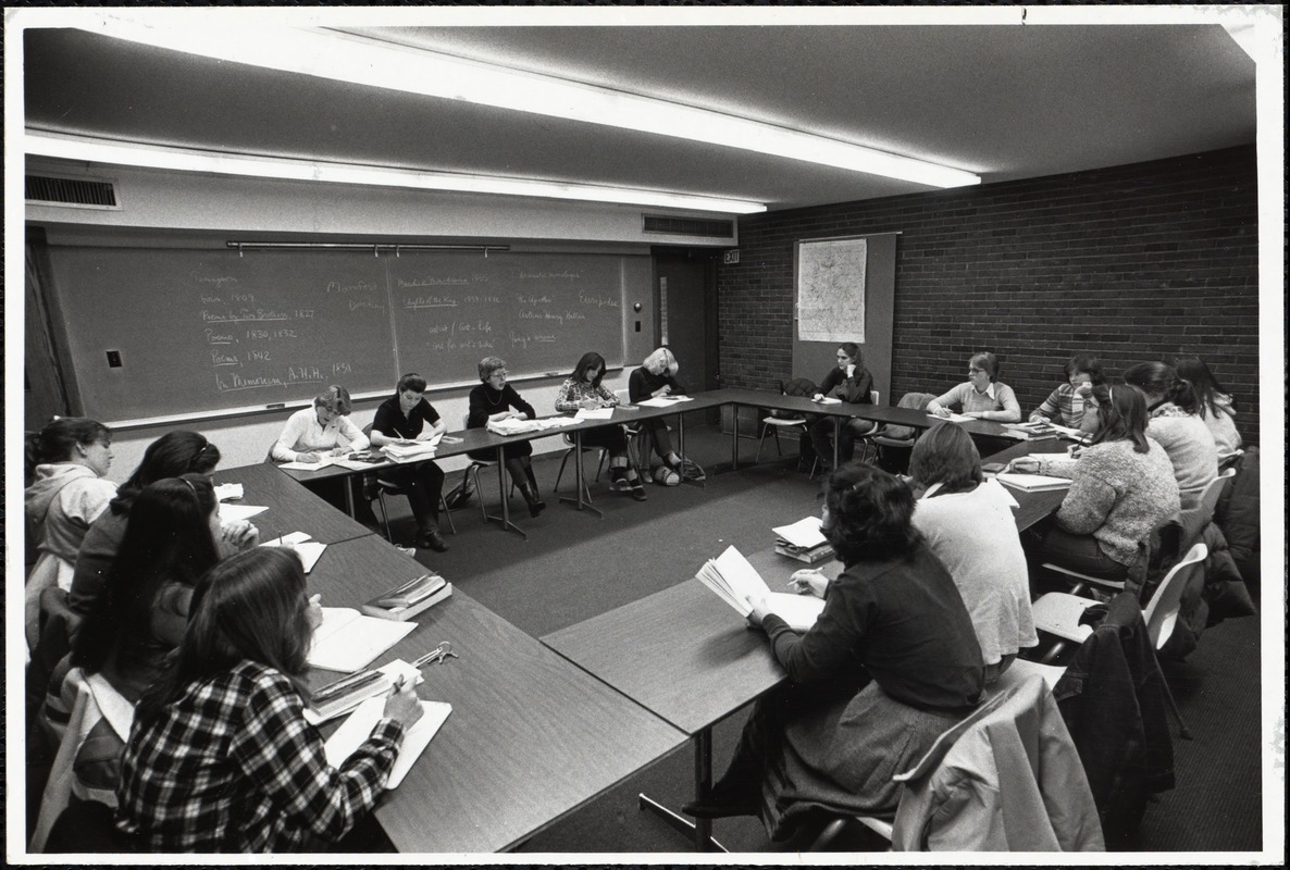 File: Faculty members teaching students with faculty