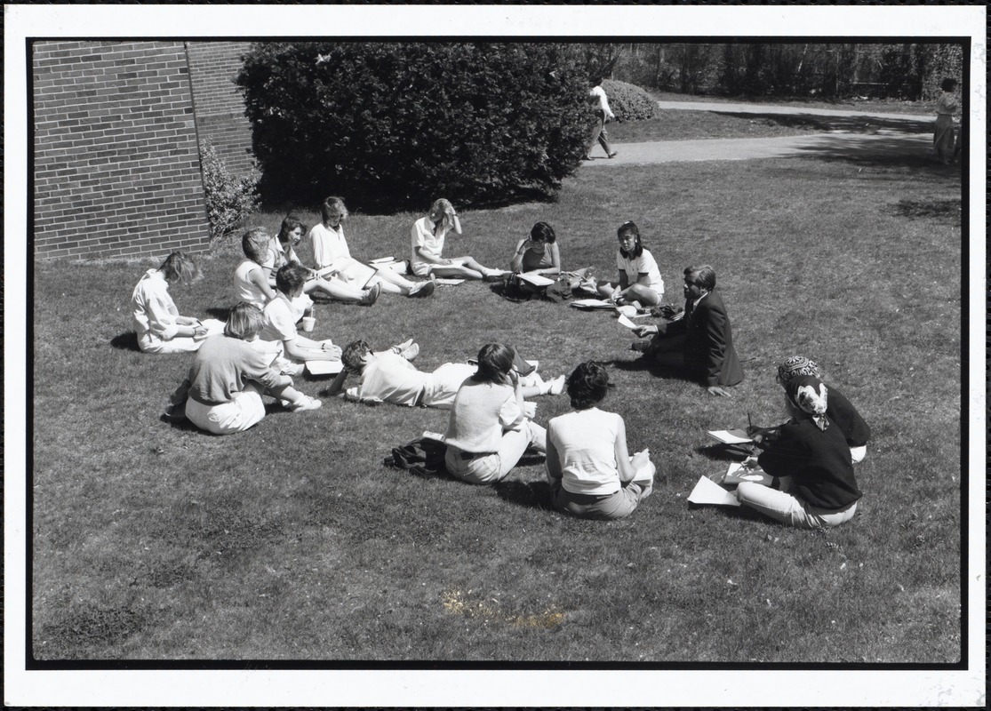 File: Faculty members teaching students with faculty