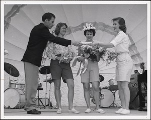 Diane McGarry '62. Bermuda College Queen, spring vacation 1961
