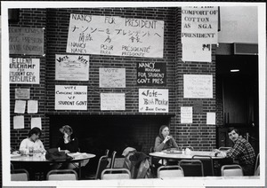 File: student activities. Spring '80 student elections