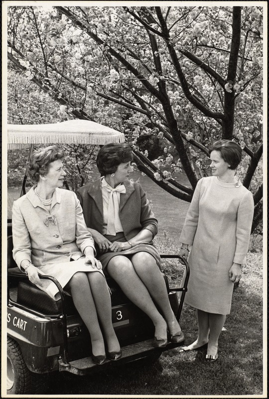 Mrs. Wilbur L. Lafean, Sr. (left), Mrs. Robert W. Jones (center), Mrs. Malcolm Davison (right)