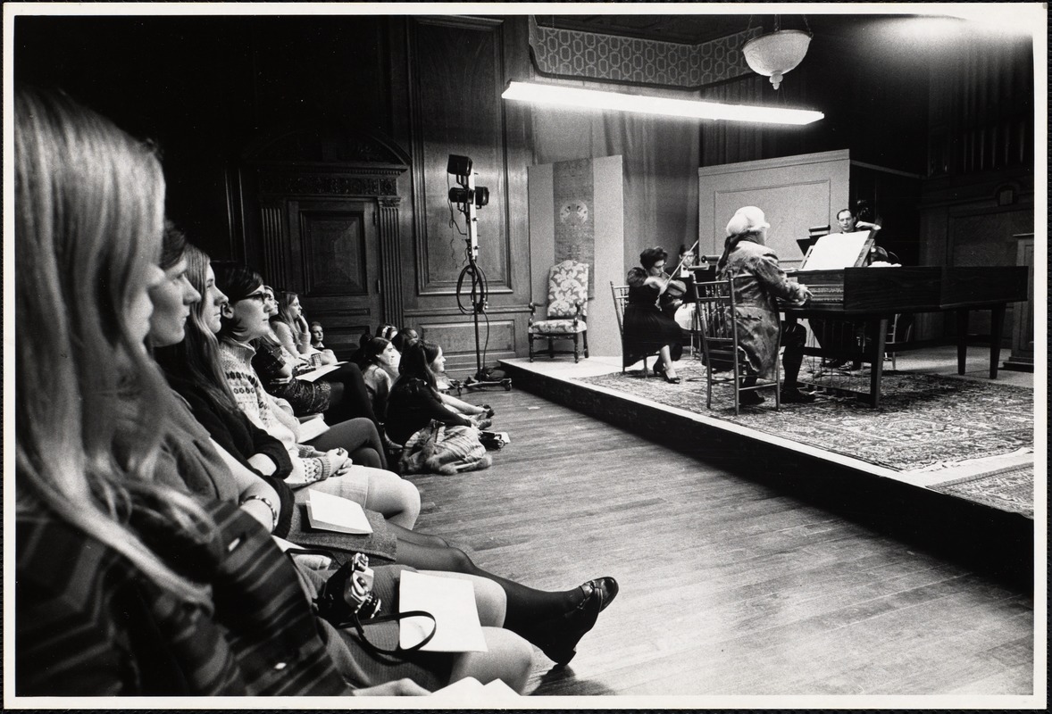18th century concert, March 1969