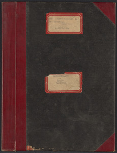 Sacco-Vanzetti Case Records, 1920-1928. Transcripts. Bound Trial Transcripts, Vol. 5, pp. 1377-1724 (belonging to Fred H. Moore). Box 30, Folder 2, Harvard Law School Library, Historical & Special Collections