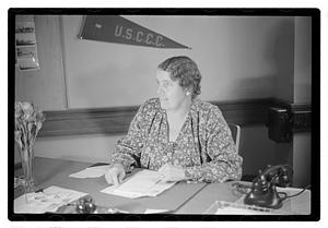 Mrs. Lauretta G. Bresnahan, head of Mass C.C.C.