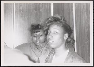 Portrait of two young women