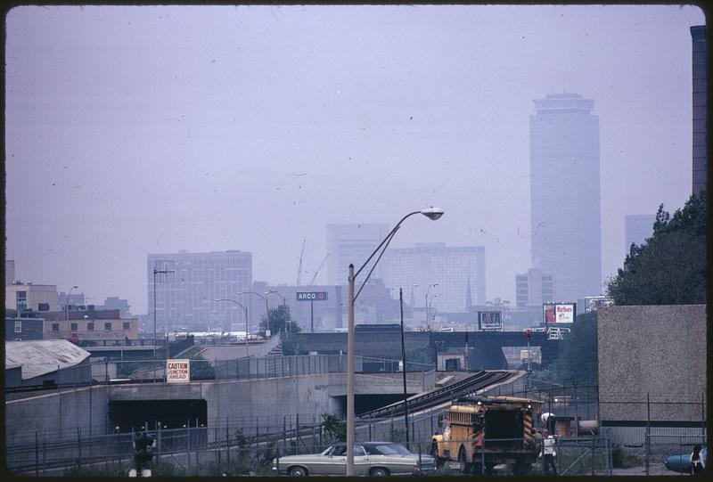 Smog from Columbia Circle