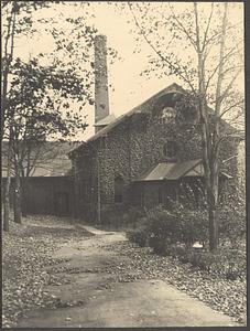 Newton Pumping Station, c. 1925, Side View