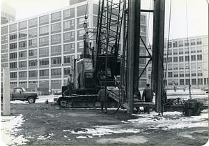 5 Cambridge Center pile driving