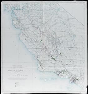 Oil and gas fields of the state of California