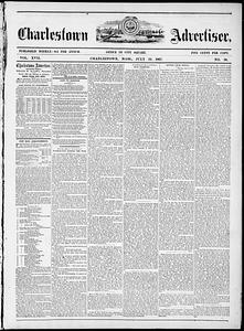 Charlestown Advertiser, July 13, 1867
