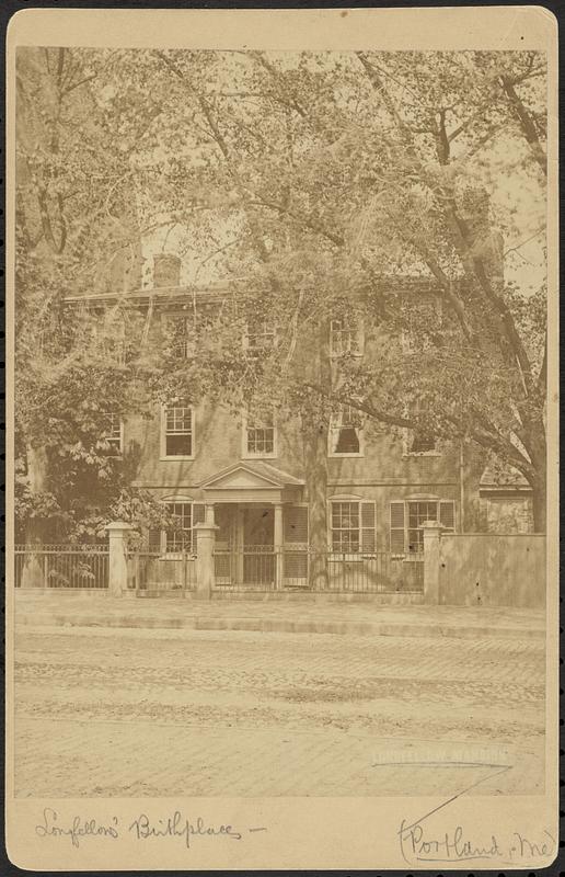 Longfellow's birthplace (Portland, Me.)