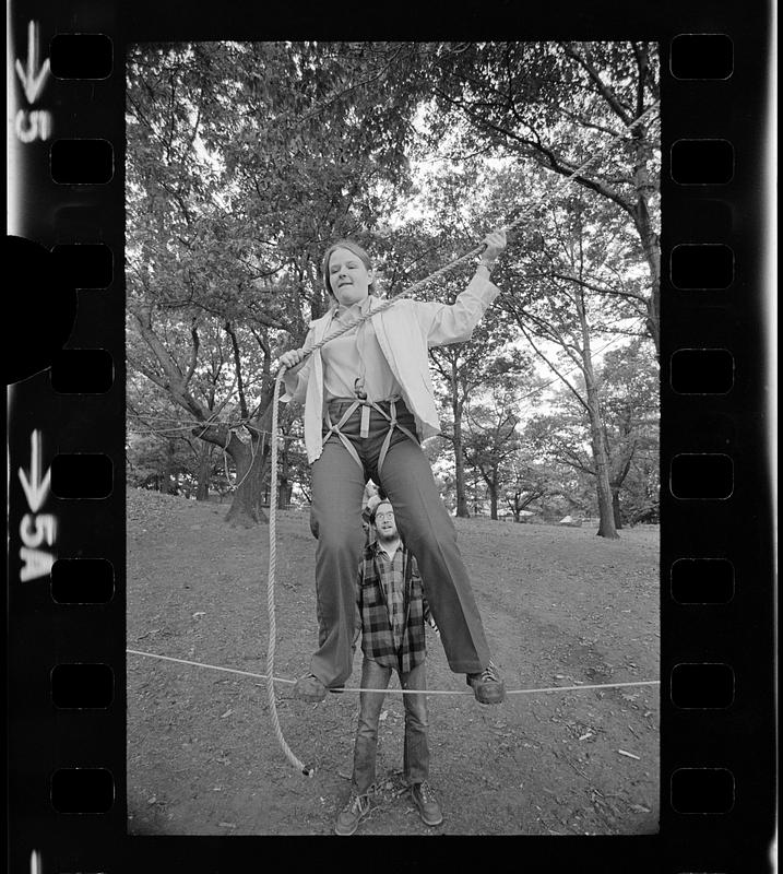 Ropes class in Franklin Park, Dorchester