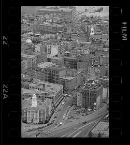 North End from Customs House, downtown Boston