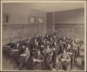 Boston Latin School, interior, Fourth Class