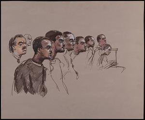 Courtroom scene