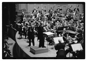 Balokovic violins with Boston Symphony, Koussevitzky conducting