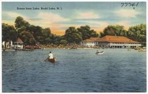 Scene from lake, Budd Lake, N. J.