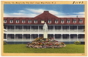 Shrine, "St. Mary's by the Sea", Cape May Point, N. J.